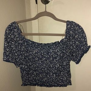 never worn Floral pacsun Top